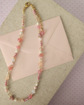 Rosalie Necklace - Handmade Czech Glass Beaded & One-Of-A-Kind