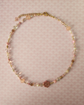 Rosaura Necklace - Handmade Czech Glass Beaded & One-Of-A-Kind