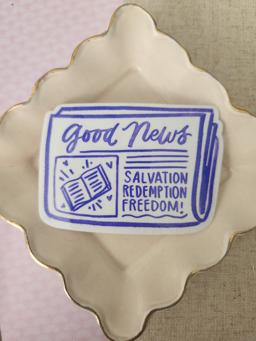 "Good News" Sticker