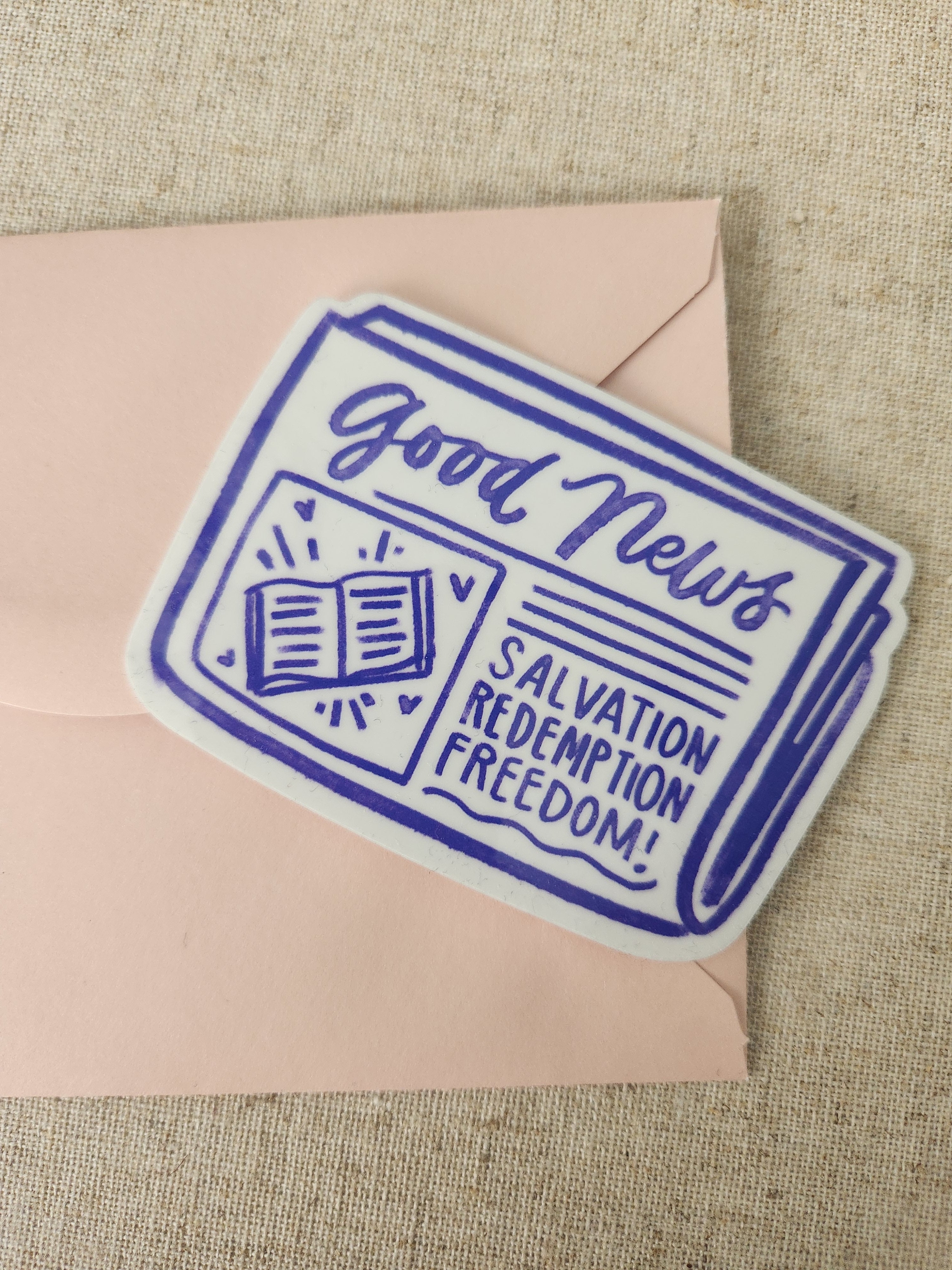 "Good News" Sticker