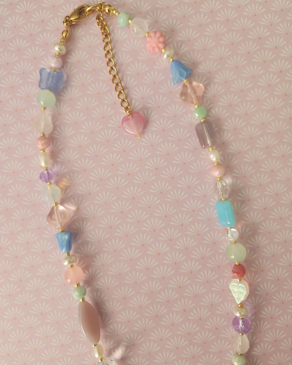 Dulce Necklace - Handmade Czech Glass Beaded & One-Of-A-Kind