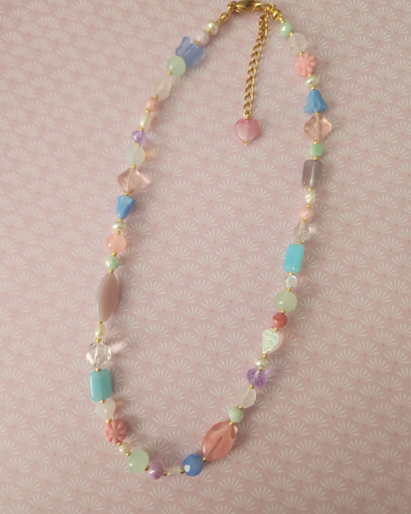 Dulce Necklace - Handmade Czech Glass Beaded & One-Of-A-Kind