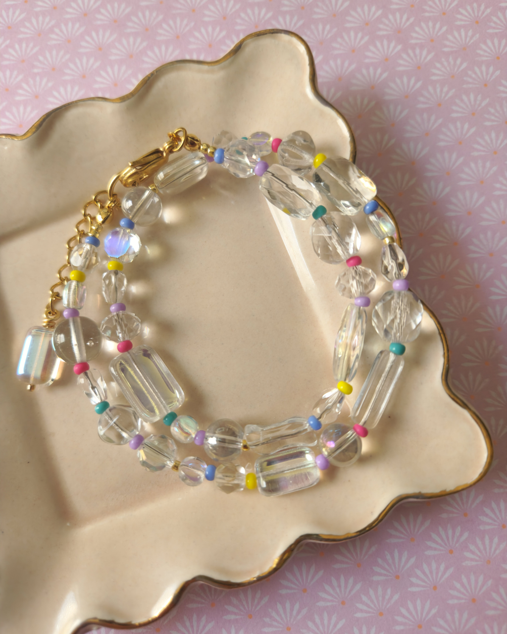 Double-Wrap Beaded Bracelet - One-Of-A-Kind
