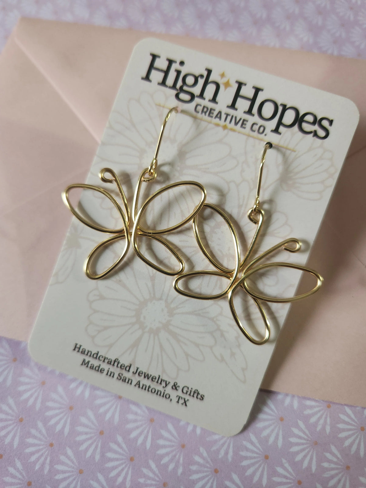 Handmade Wire Butterflies