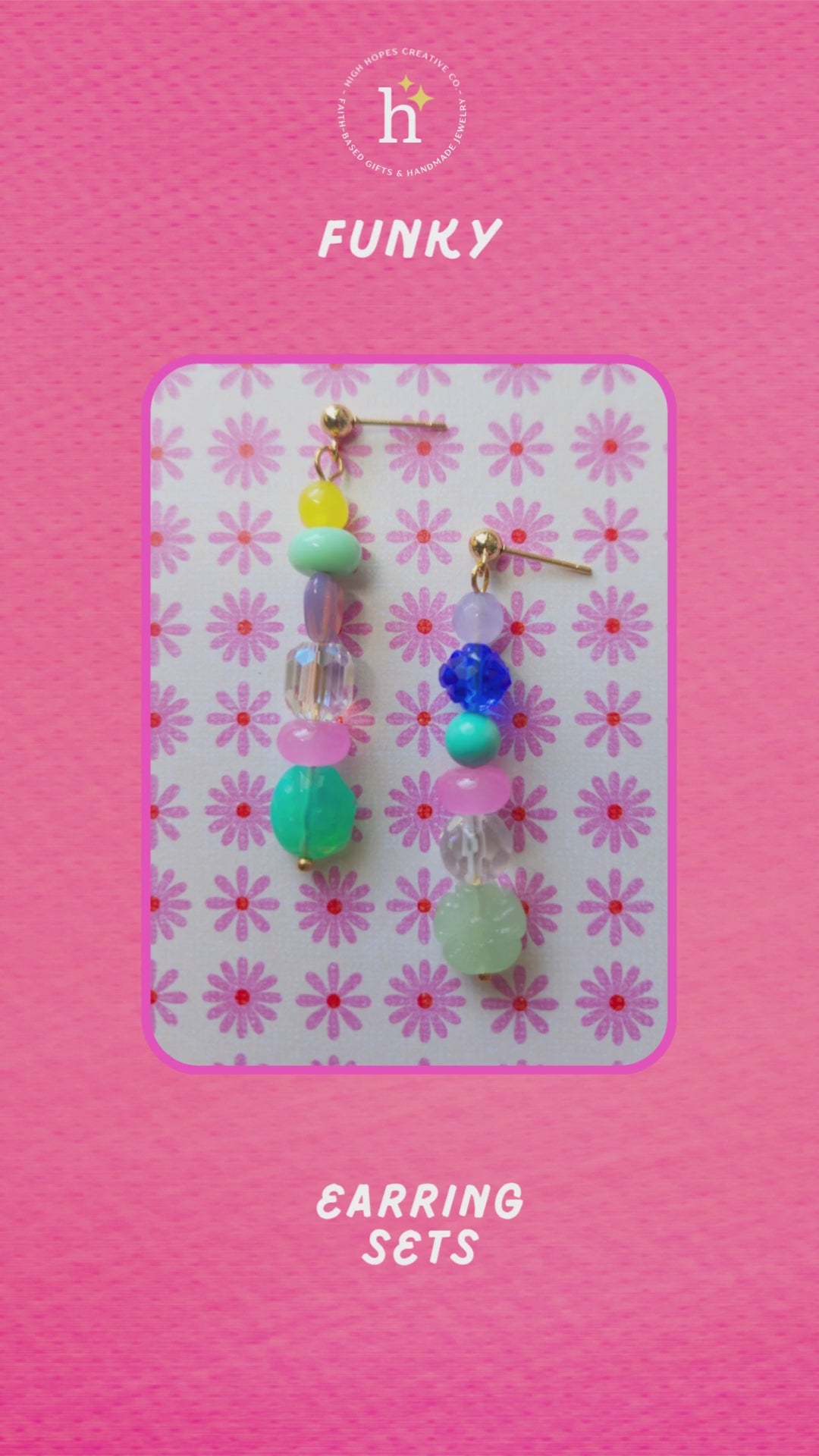Funky MYSTERY MISMATCHED Earring Set